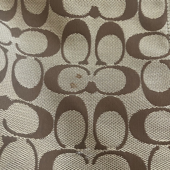 Coach Brown Signature Shoulder Bag - Picture 7 of 14